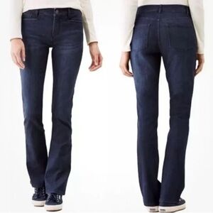 J. Jill Smooth Fit Barely Bootcut Jeans. Size 10 Tall